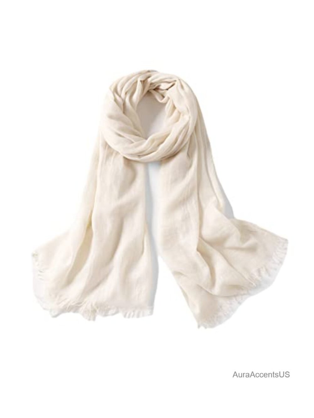 Wide Fringe Scarf Shawl Wrap 80% Polyester 20% Viscose Women Men